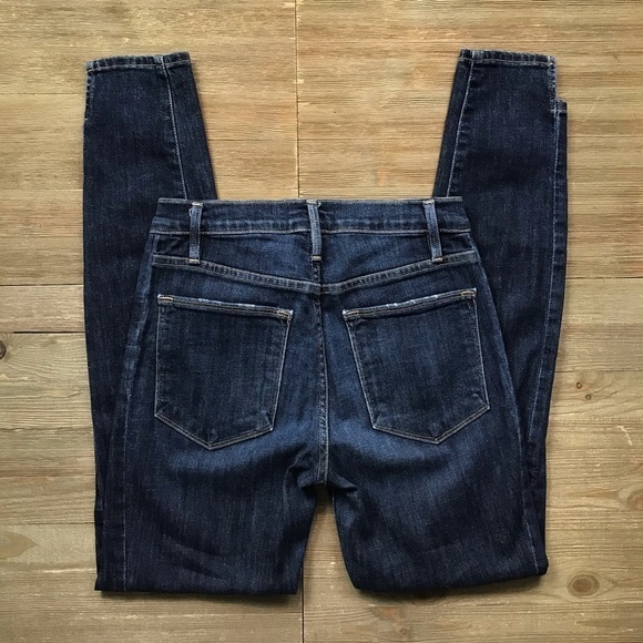 FRAME Le High Skinny Side Step Jeans - Picture 5 of 7